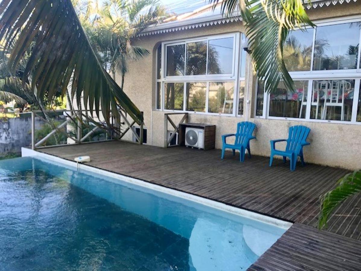 Grande Maison Avec Jardin Et Piscine A Saint-Joseph Eksteriør bilde