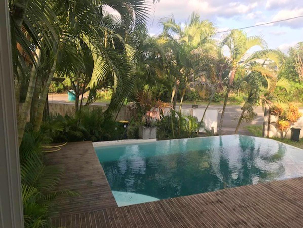 Grande Maison Avec Jardin Et Piscine A Saint-Joseph Eksteriør bilde